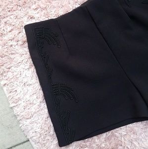 H&M Shorts - H&M High Waisted Embroidered Shorts H&M Shorts - H&M High Waisted Embroidered Shorts
